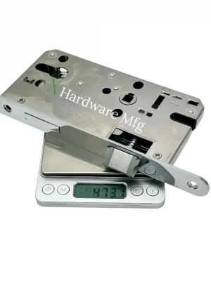 XHardware Mfg. CP Silent Door Lock Body 72-55 Weight