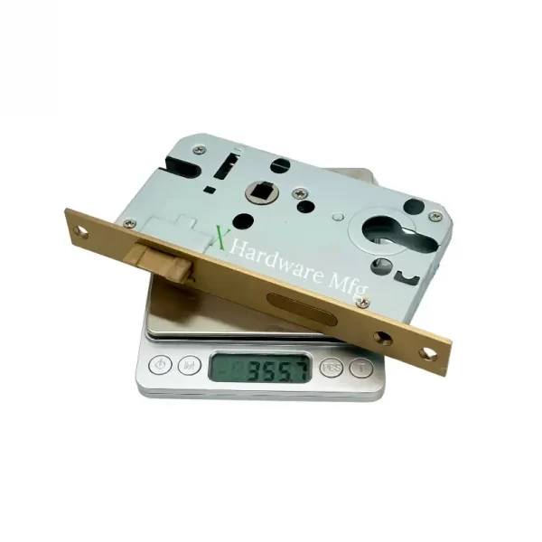 XHardware Mfg. Golden Silent Mortise Door Lock Body 58-50