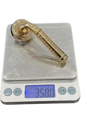 XHardware Mfg. High-End Golden Steel Door Handles Weight