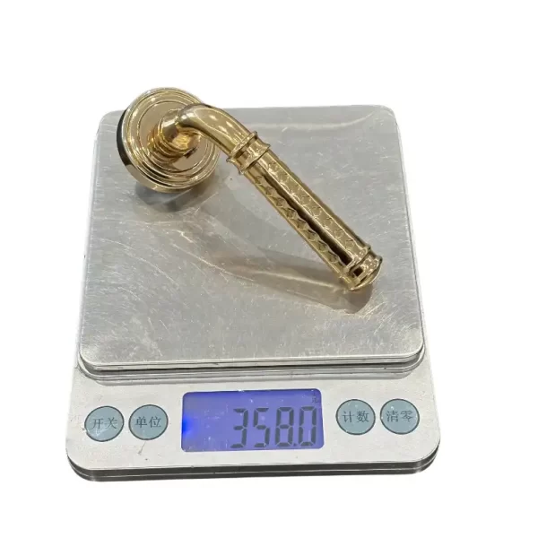 XHardware Mfg. High-End Golden Steel Door Handles Weight