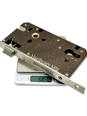 XHardware Mfg. Mortise Door Lock Body Brass Hole 85-60